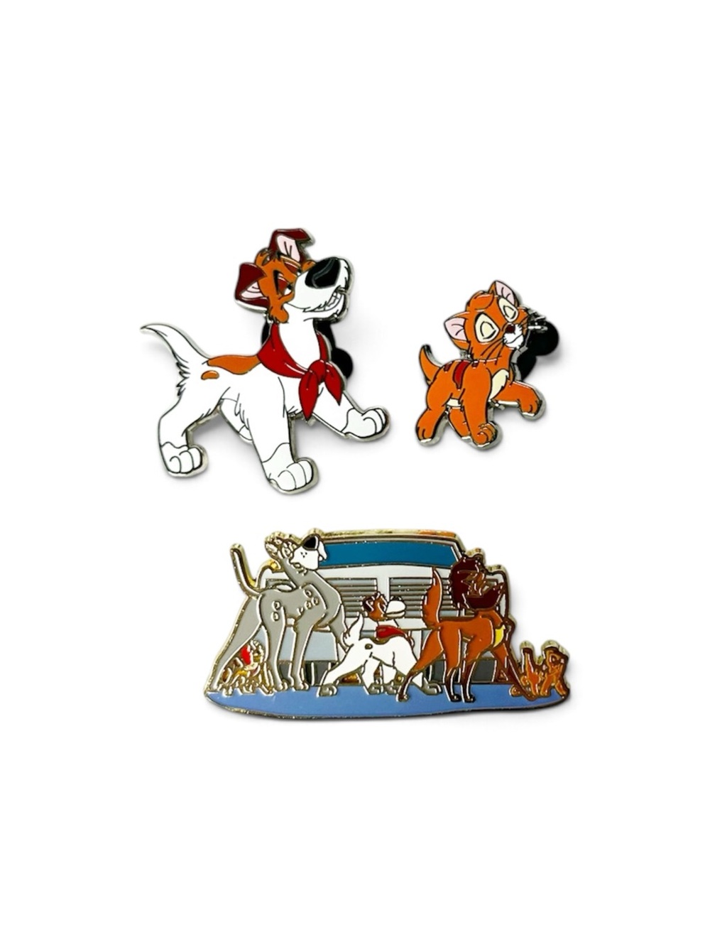 DISNEY | Oliver and Company 3 Pin Set